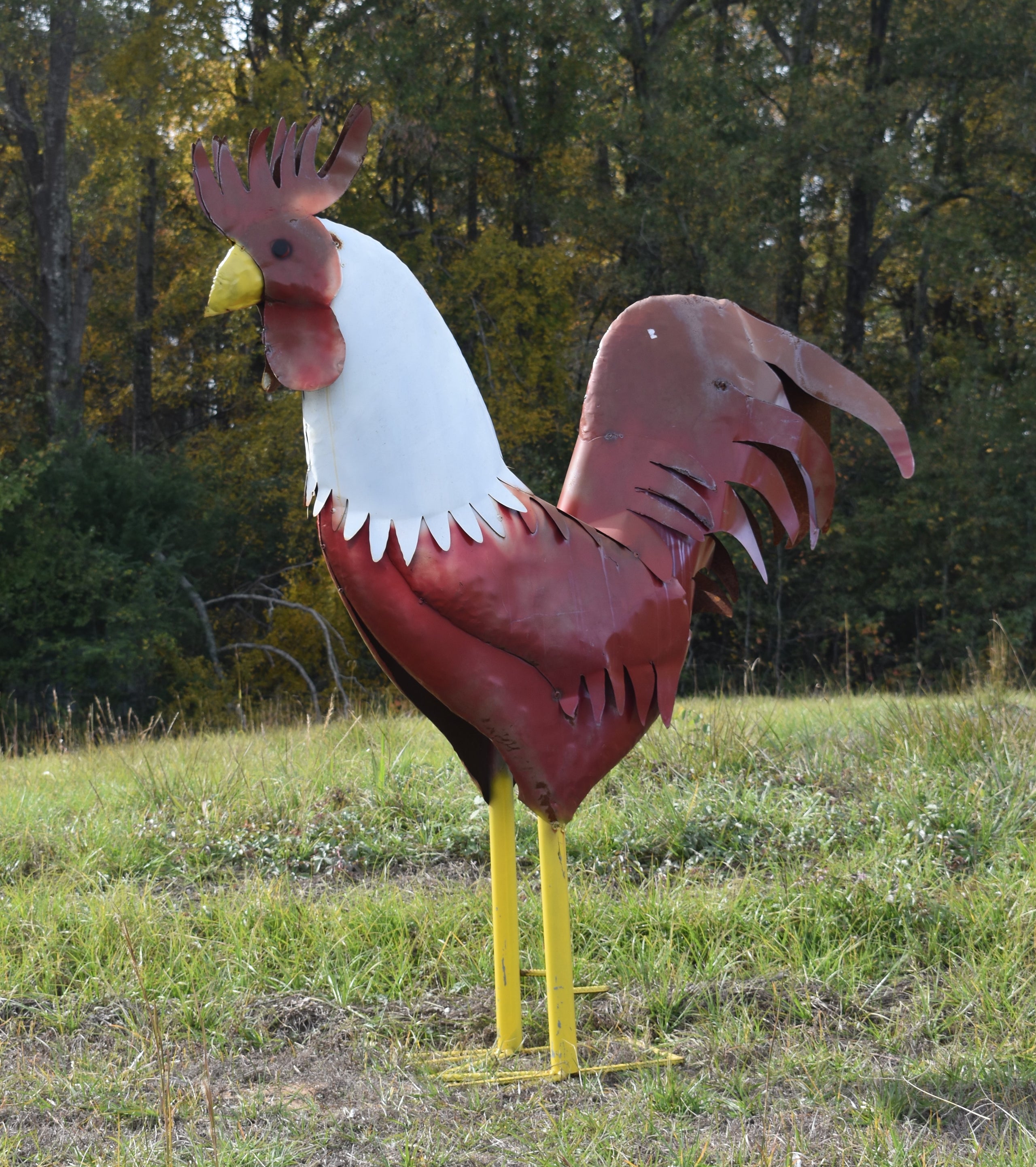 6 FT Metal Roosters F&A Mexican Imports